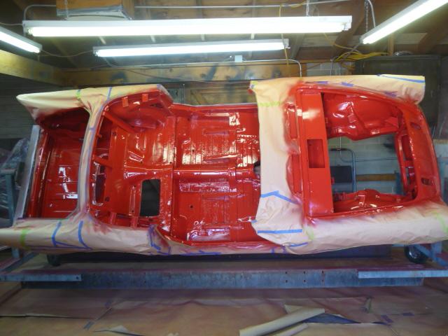 Series 3 GT Interior paint shot