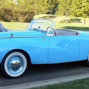 1953 Mk1 Alpine owned by Conrad Rollechin from Florissant, MO.
