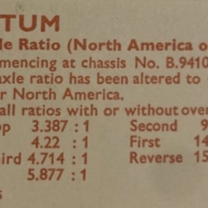 Alpine SV - Owners Manual Erratum Sticker