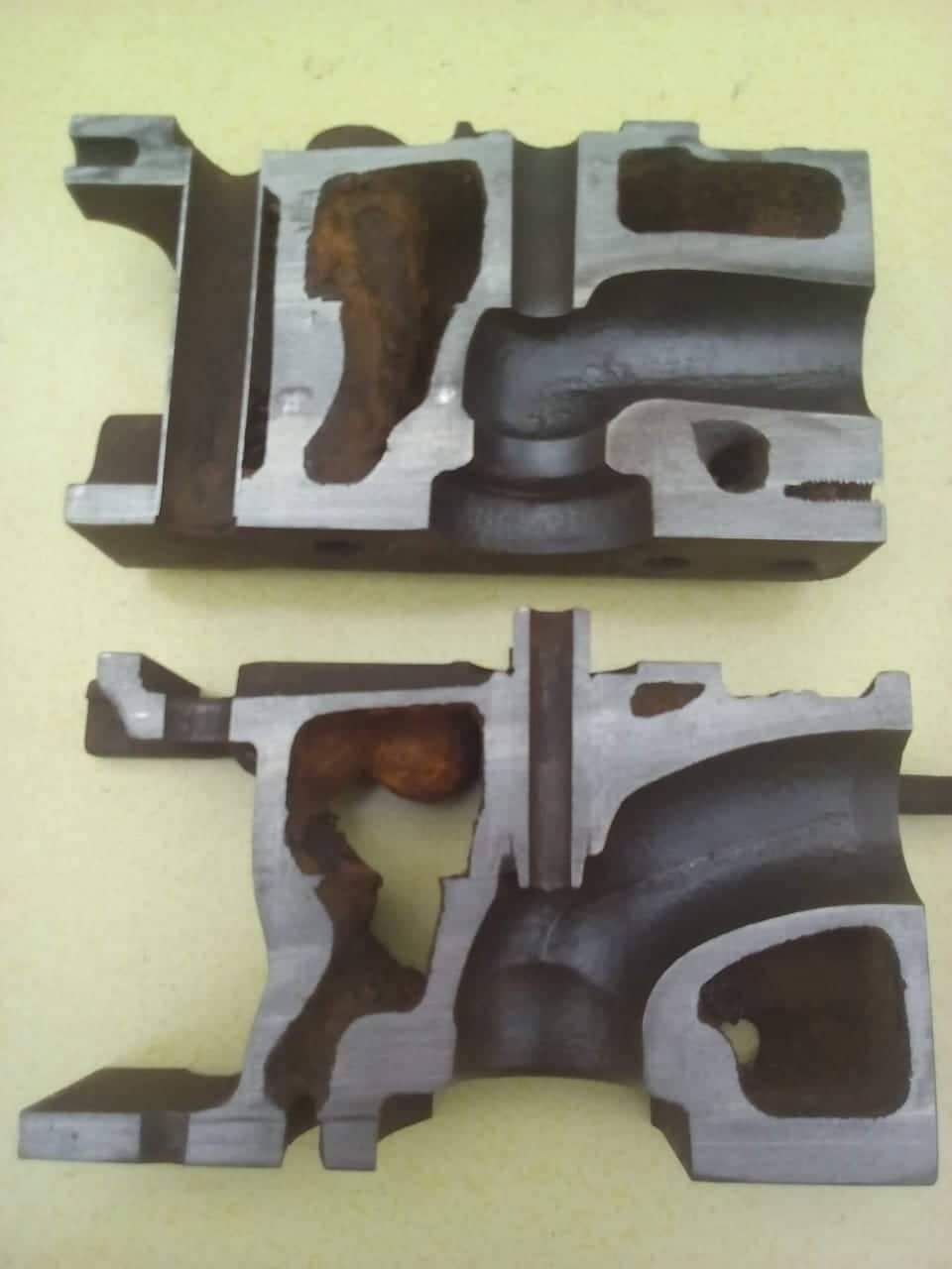 Sectioned alloy head